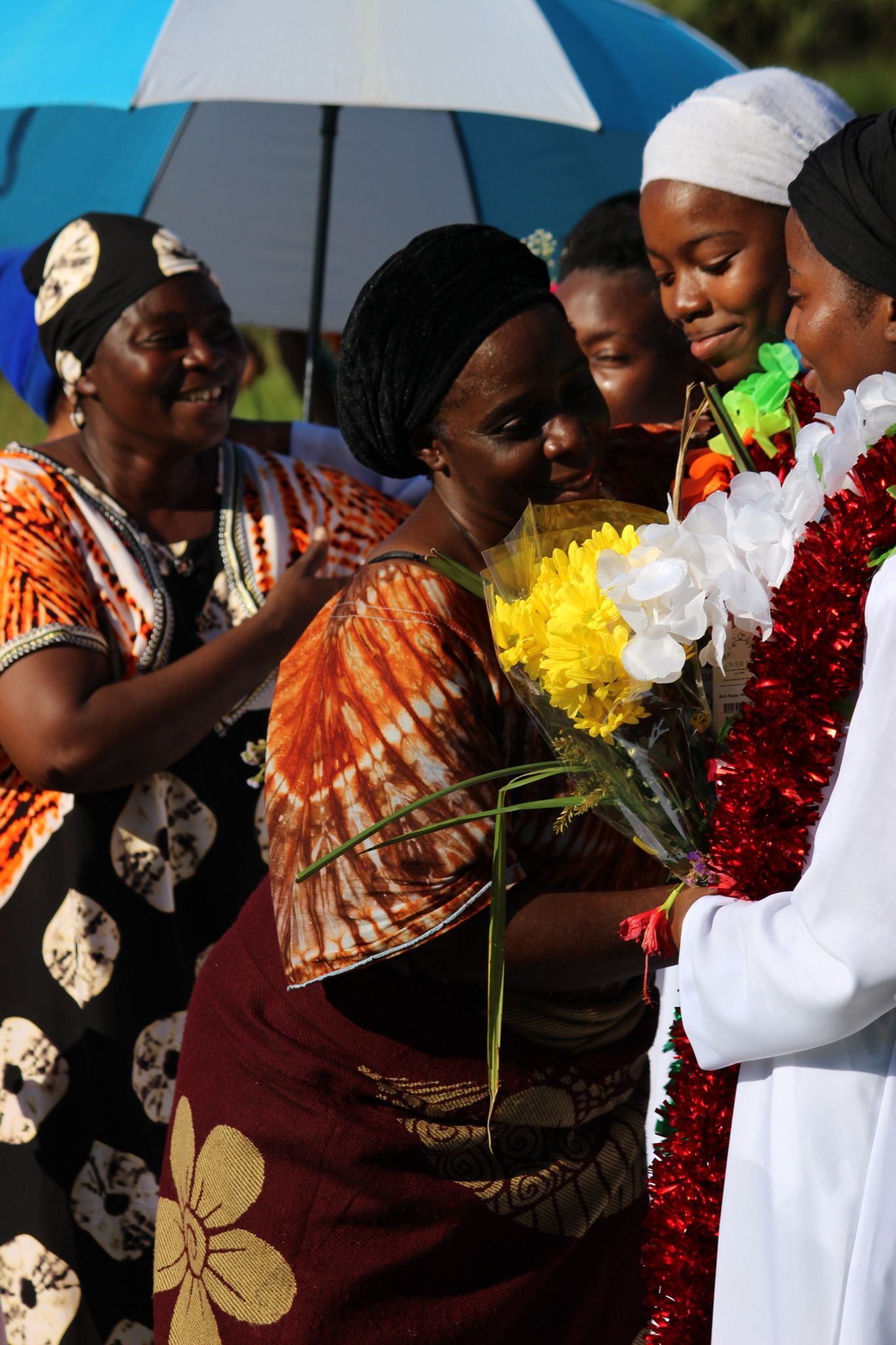 Celebration after baptism